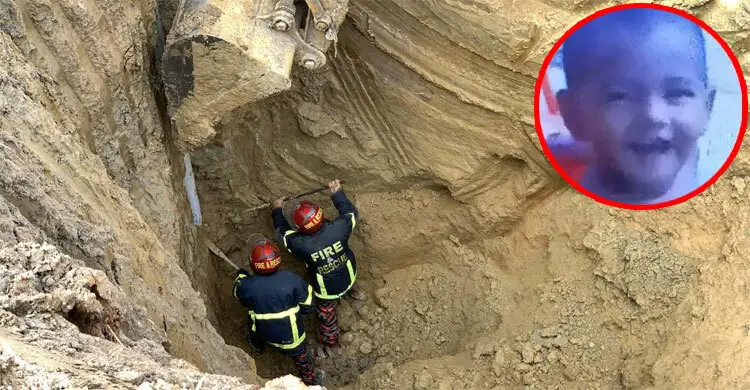 হাসপাতালে নেওয়ার পর শিশু সাজিদকে মৃত ঘোষণা