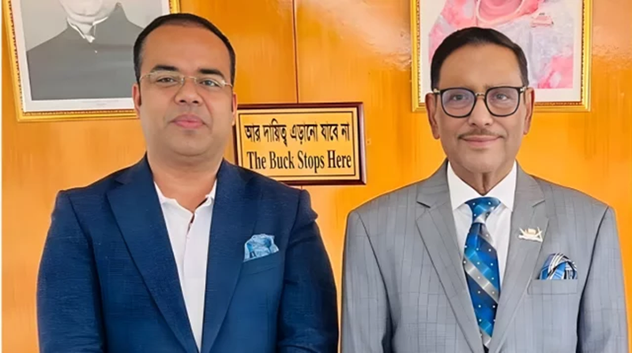 ওবায়দুল কাদেরের পালিত পুত্রের দেশত্যাগে নিষেধাজ্ঞা