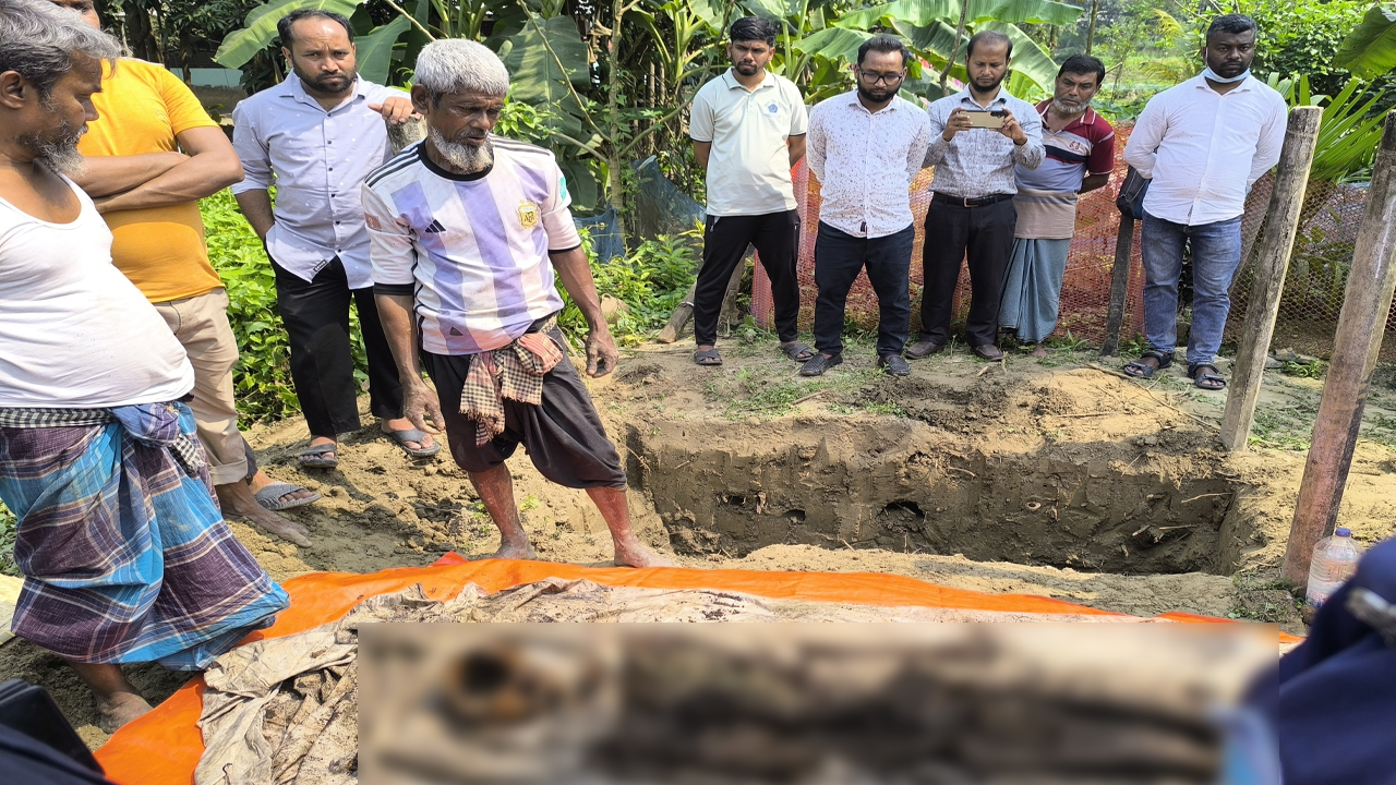 এগারো বছর পর তোলা হয়েছে ৩ লাশ