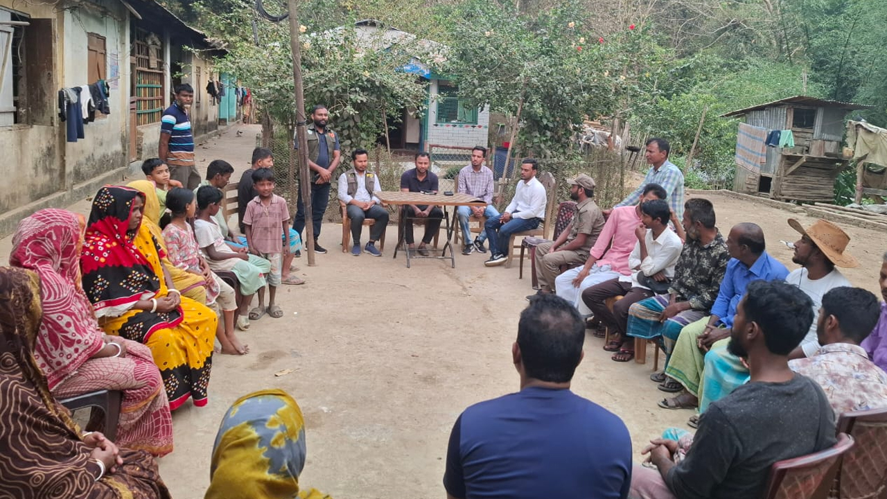 হাতি-মানুষ দ্বন্দ্ব নিরসনে রাঙামাটিতে উঠান বৈঠক