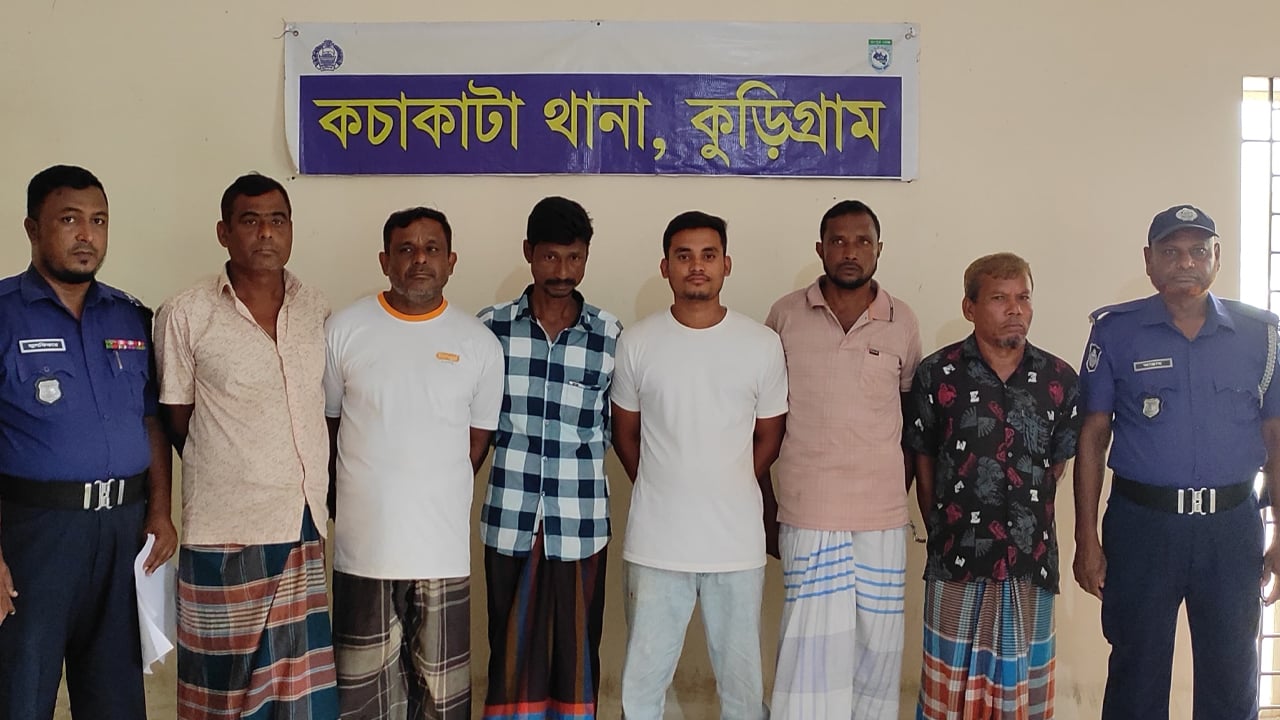 আ.লীগ ও যুবলীগের ৬ নেতাকর্মী গ্রেপ্তার