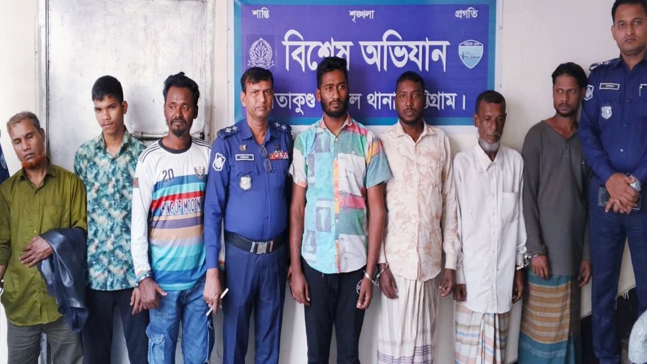 আবুল খায়ের স্টিল কারখানায় ডাকাতির ঘটনায় গ্রেপ্তার ৭