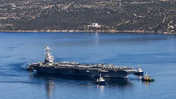 মেরামতের জন্য গ্রিসে পথে মার্কিন বিমানবাহী রণতরী