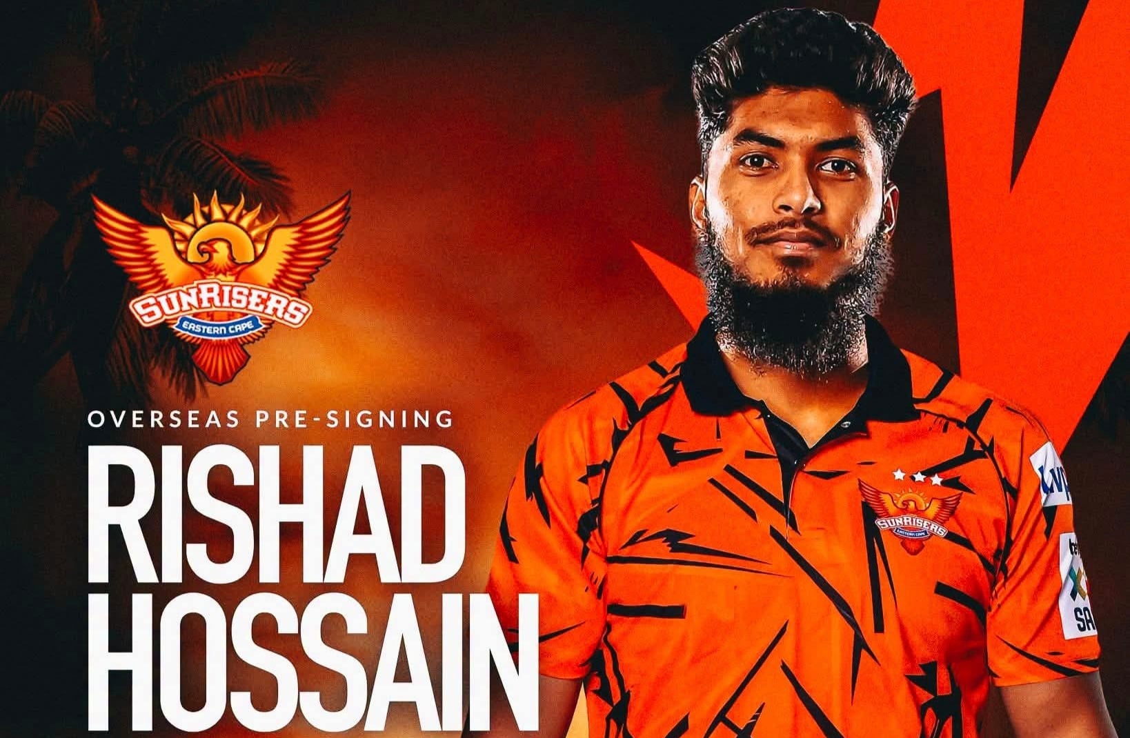 এসএ২০-এর ইস্টার্ন কেপে রিশাদ