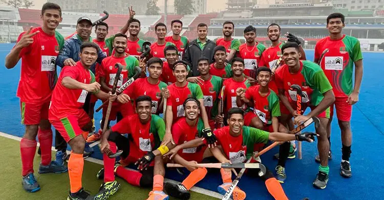 এশিয়া কাপের জন্য যুব হকির দল
