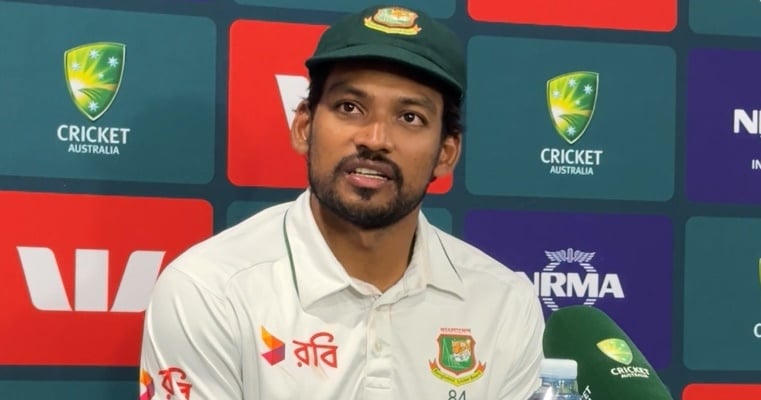 আমরা ভালো ক্রিকেট খেলিনি : শান্ত