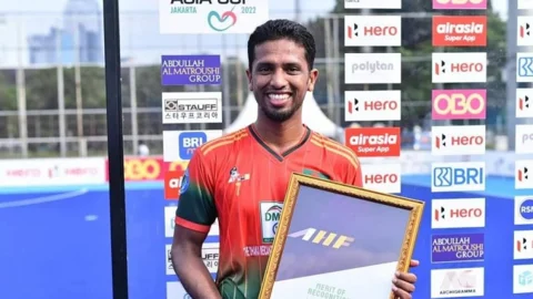 ভিসা জটিলতার মধ্যে
হকি দলের চীন যাত্রা
