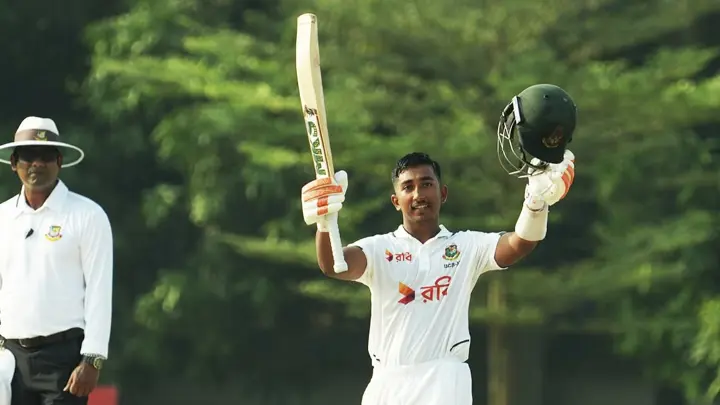 কালামের সেঞ্চুরিতে রান পাহাড়ে বিসিবি একাদশ