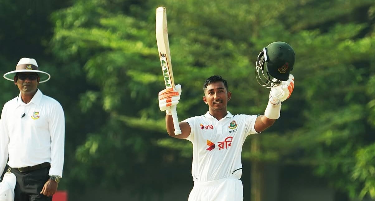 কালামের সেঞ্চুরিতে রান পাহাড়ে বিসিবি একাদশ