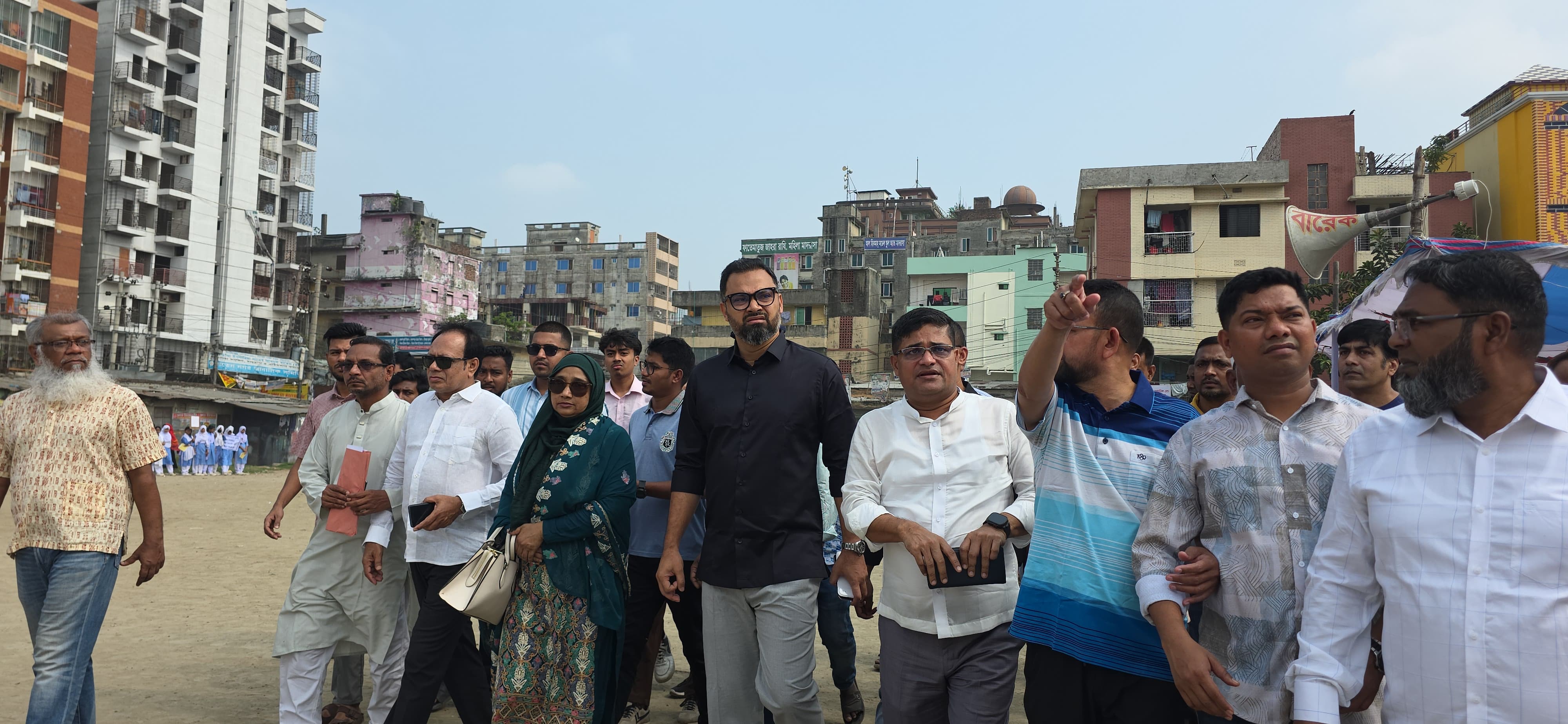 গাবতলী মাঠ দখলমুক্ত করার প্রতিশ্রুতি ক্রীড়া প্রতিমন্ত্রীর