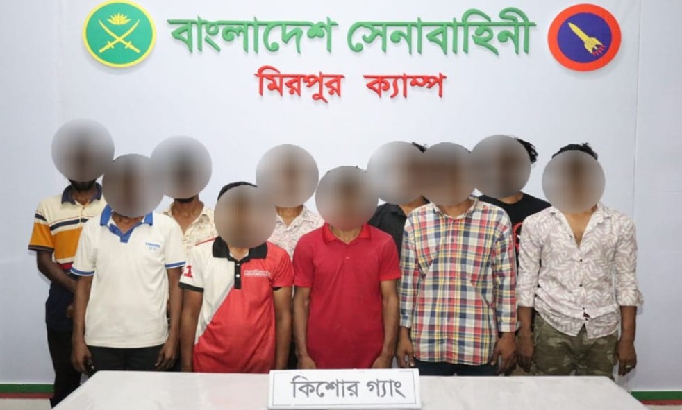 যৌথ বাহিনীর অভিযানে এক সপ্তাহে আটক ২২৪