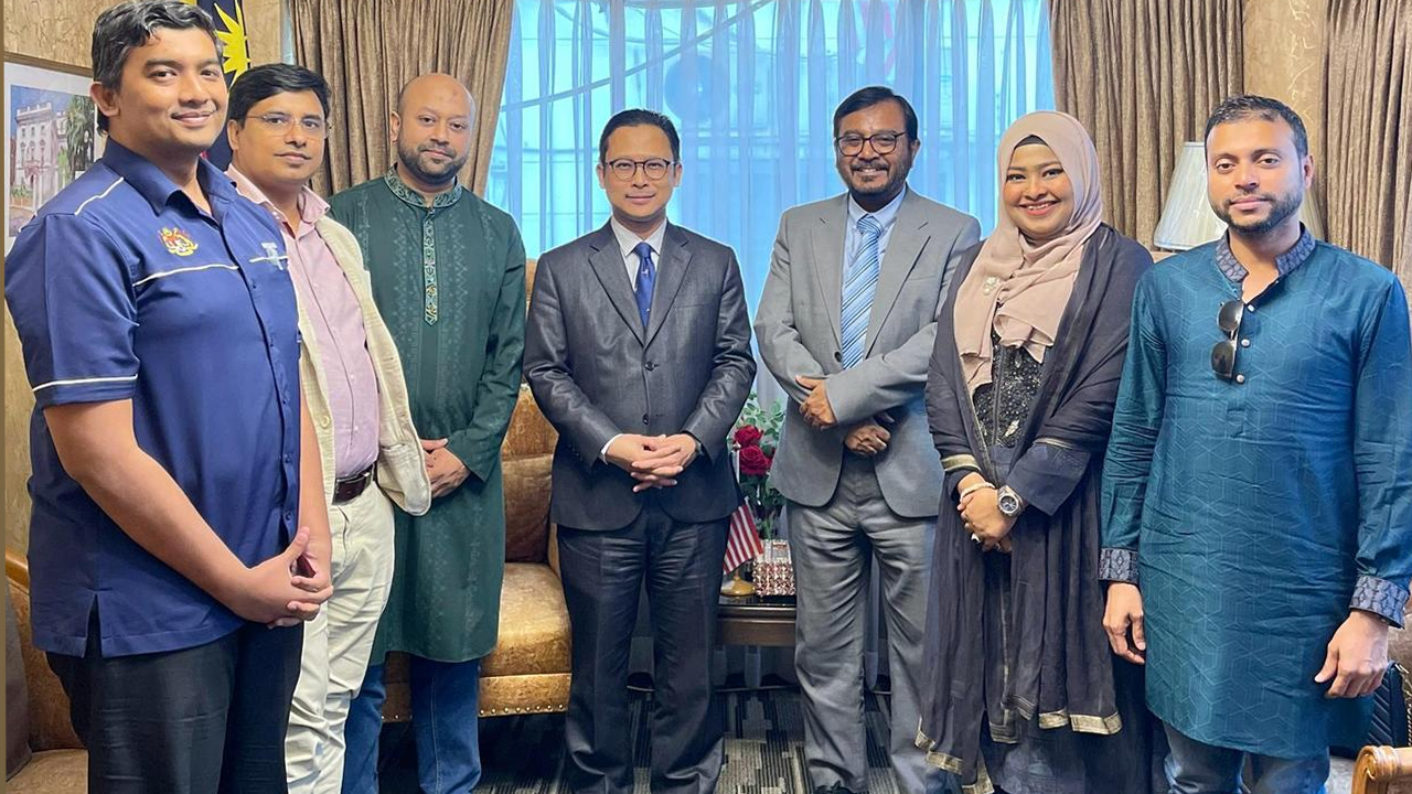 মালয়েশীয় হাইকমিশনারের সাথে এবি পার্টির মতবিনিময়