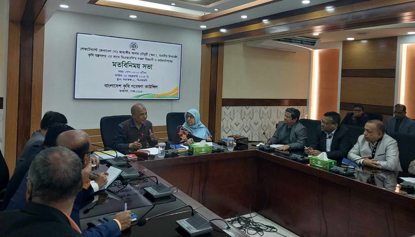 কৃষিখাতে বাস্তবমুখী ও প্রায়োগিক গবেষণা বাড়াতে হবে: কৃষি উপদেষ্টা