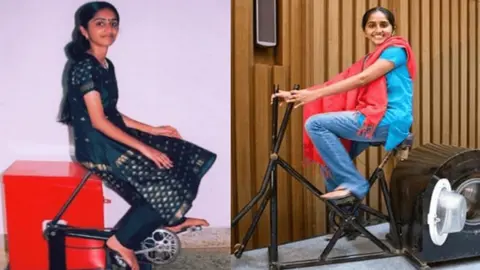 ১৪ বছরের কিশোরীর বিদ্যুৎহীন ওয়াশিং মেশিন উদ্ভাবন