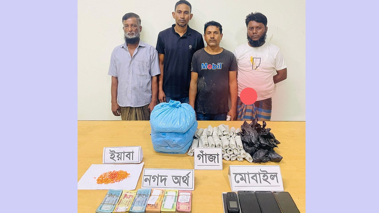 যুবলীগ নেতা তেল কুদ্দুসসহ আটক ৪