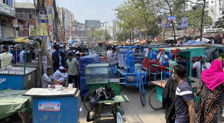 নারায়ণগঞ্জে ফুটপাতে উচ্ছেদ অভিযান শুরু হচ্ছে আজ