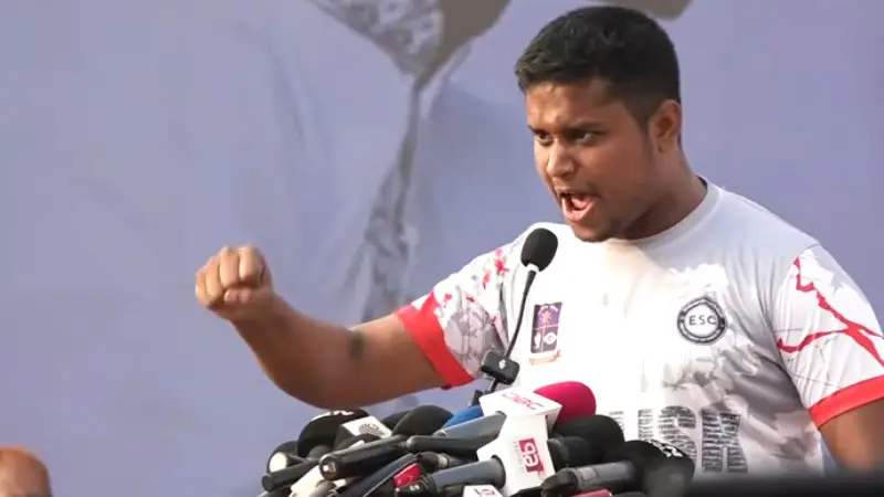 সরকার খুনি হাসিনার বিচার না করে কোথাও যেতে পারবে না