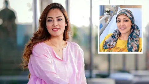 ক্যান্সারের সঙ্গে লড়াই, তৃতীয় কেমোথেরাপি শেষে সামিয়ার আবেগঘন বার্তা