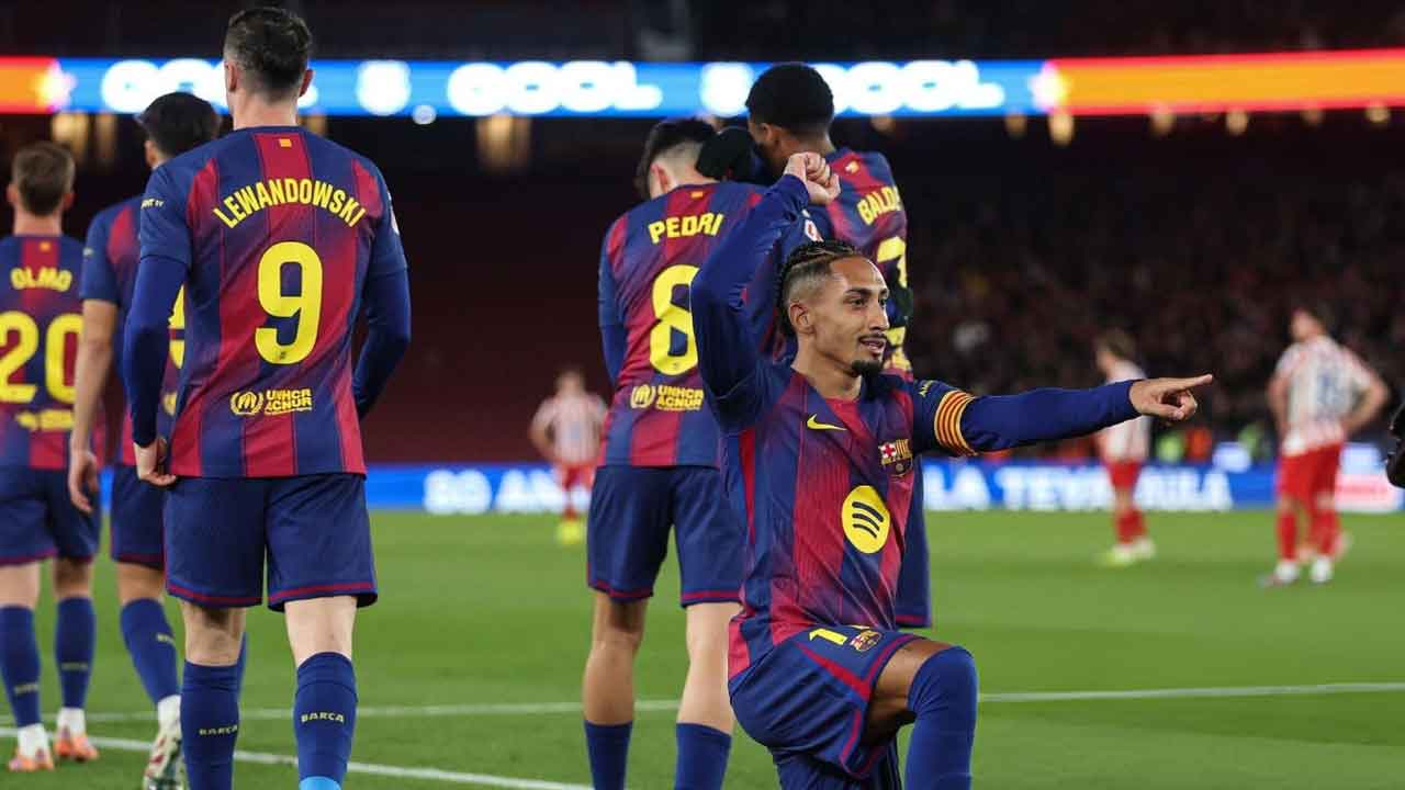 অ্যাটলেটিকোকে হারিয়ে শীর্ষস্থান পোক্ত করল বার্সা