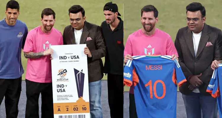 মেসির হাতে টি-টোয়েন্টি বিশ্বকাপের টিকিট