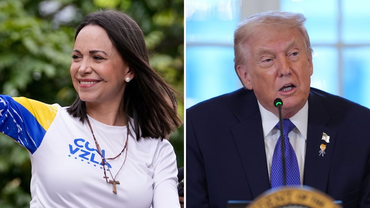 বৃহস্পতিবার মাচাদোর সঙ্গে ট্রাম্পের বৈঠক