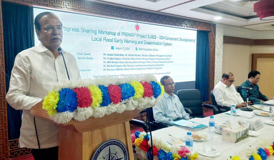 তিস্তা মহাপরিকল্পনায় বন্যা-খরা দূর হবে: ত্রাণমন্ত্রী