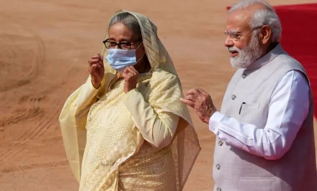 শেখ হাসিনাকে ‘চুপ’ রাখতে না পারার কথা জানিয়েছেন মোদি