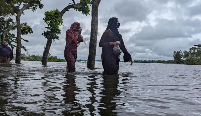 ফেনীতে বন্যা, বাড়তে পারে তিস্তার পানি