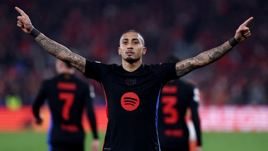 রাফিনহার গোলে বার্সার জয়, পিএসজিকে হতাশ করল লিভারপুল