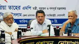 ভঙ্গুর অর্থনীতি থেকে দেশকে এগিয়ে নিতে কাজ করছেন প্রধানমন্ত্রী: গণপূর্তমন্ত্রী