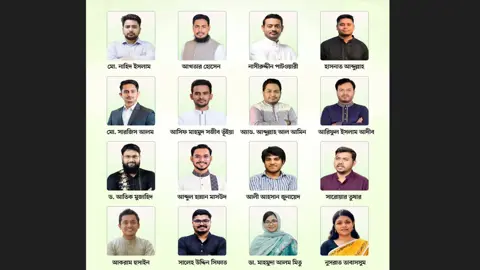 এনসিপির সুপার সিক্সটিন কী, কারা আছেন