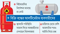 এলপিজির সংকট বাড়ছেই, মাঠের চিত্র পায়নি সরকার