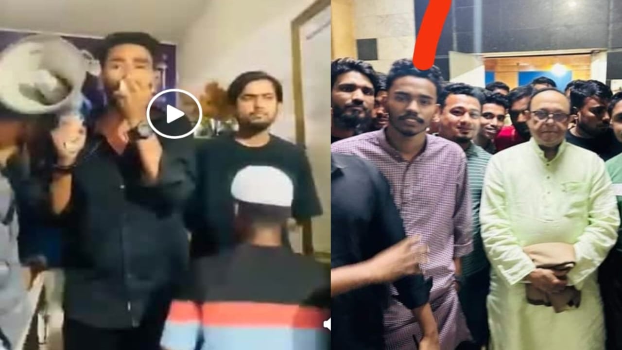 ওসির রুমের সামনে শ্রমিক দল নেতাকে ছাত্রলীগ নেতার হত্যার হুমকি