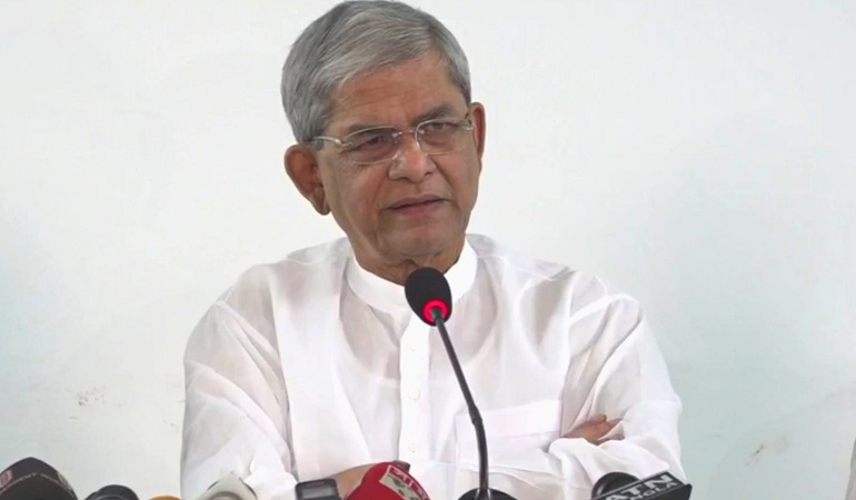 ইউনূস-মোদির বৈঠক ‘আশার  আলো’: মির্জা ফখরুল