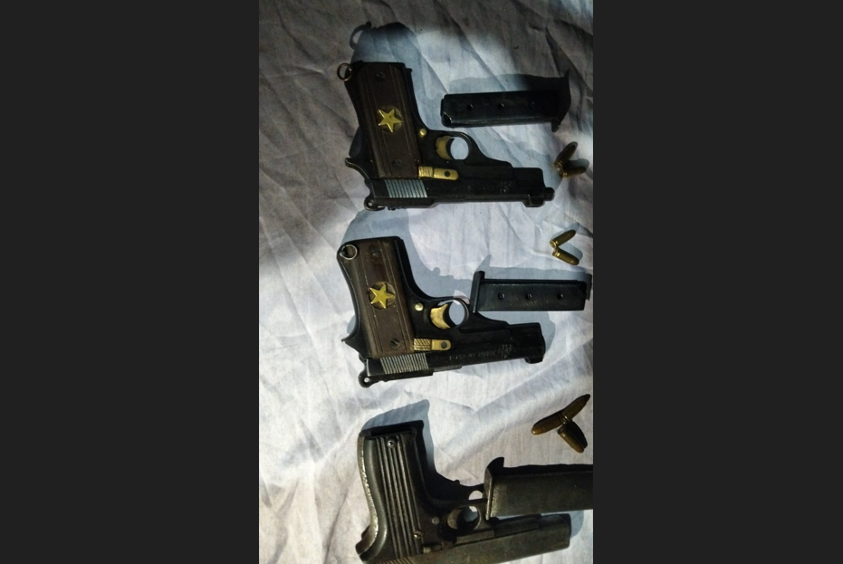 রাজবাড়ীতে তিনটি আগ্নেয়াস্ত্রসহ ৭ রাউন্ড গুলি উদ্ধার