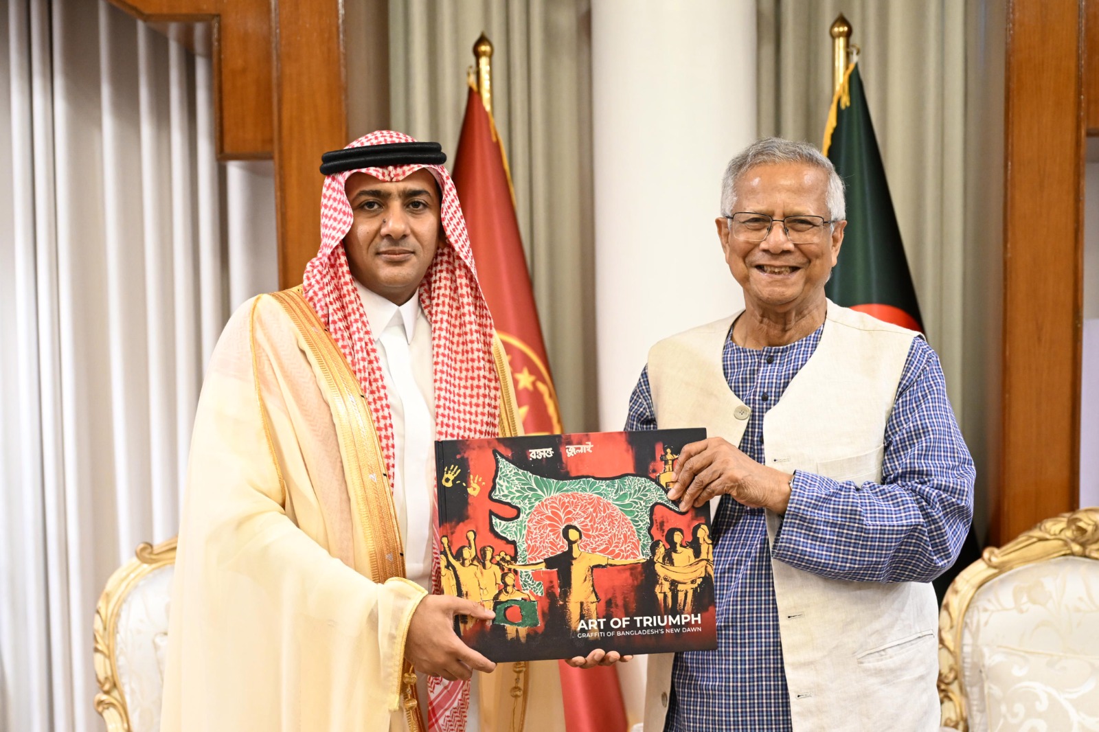প্রধান উপদেষ্টার সঙ্গে সৌদির নবনিযুক্ত রাষ্ট্রদূতের সৌজন্য সাক্ষাৎ