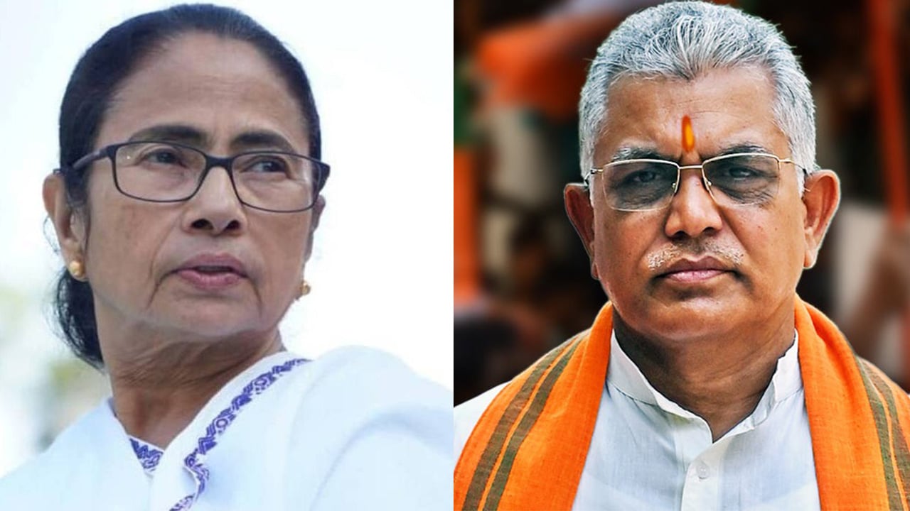 এবার বাংলাদেশে চলে যান, মমতাকে দিলীপ ঘোষ