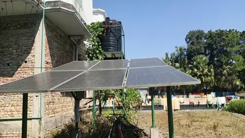 সৌরবিদ্যুতে সেচকাজে সাশ্রয়ের আলো দেখছেন চাষিরা