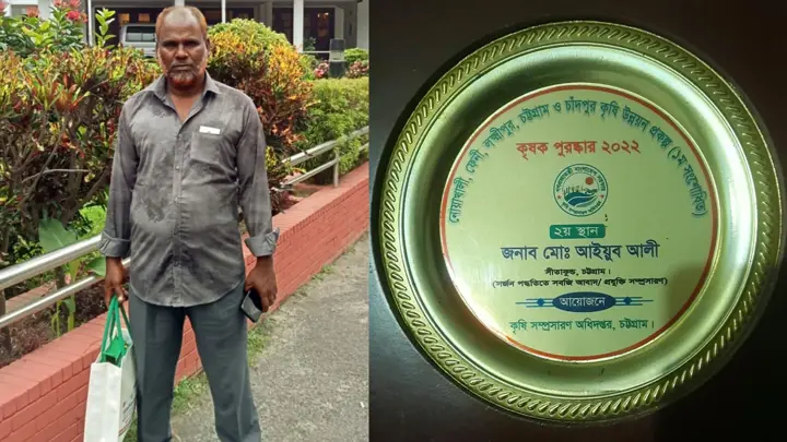 ট্রাক আটকাতে গিয়ে চাঁদাবাজির মামলা, কারাগারে পুরস্কারজয়ী কৃষক