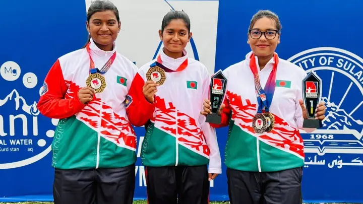 স্বর্ণসহ পাঁচ পদক জিতল বাংলাদেশ