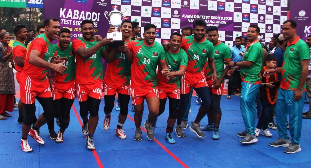 নেপালকে ৪-১ ব্যবধানে হারাল বাংলাদেশ