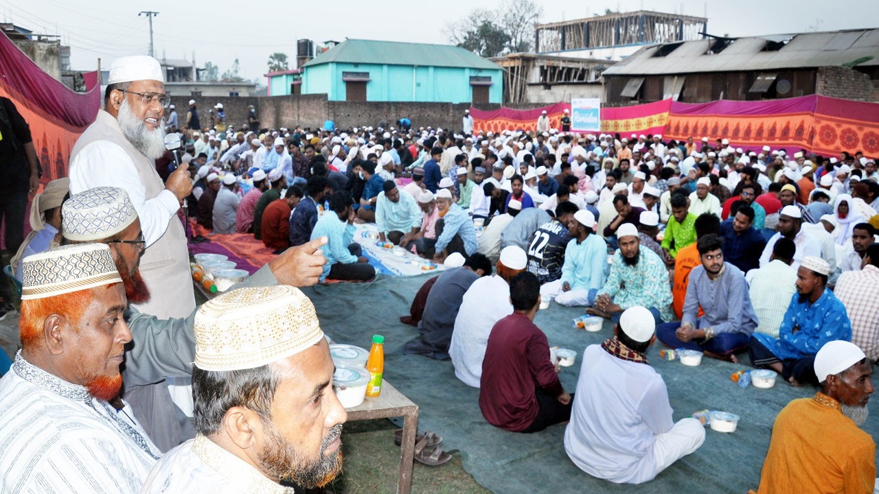 শেরপুরে ছওয়াবের ইফতার মাহফিল