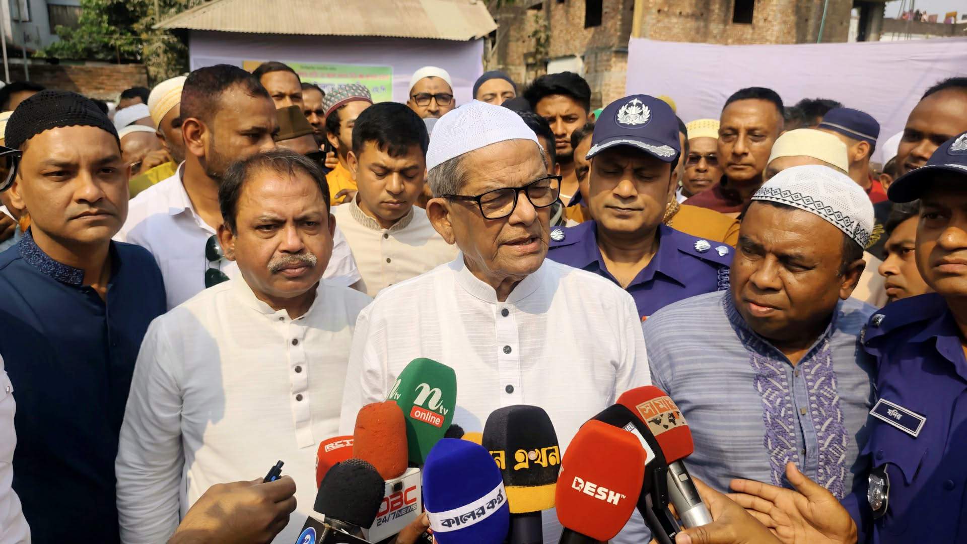 যথাসময়ে স্থানীয় সরকার নির্বাচন হবে: মির্জা ফখরুল