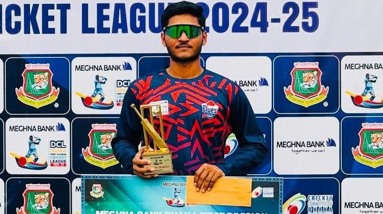 দ্বিতীয় ম্যাচে জিল্লুরের প্রথম সেঞ্চুরি