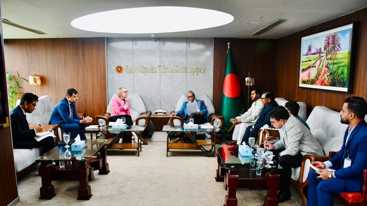 মানবপাচার প্রতিরোধে যুক্তরাজ্যের সঙ্গে যৌথভাবে কাজ করবে সরকার: প্রবাসীকল্যাণমন্ত্রী