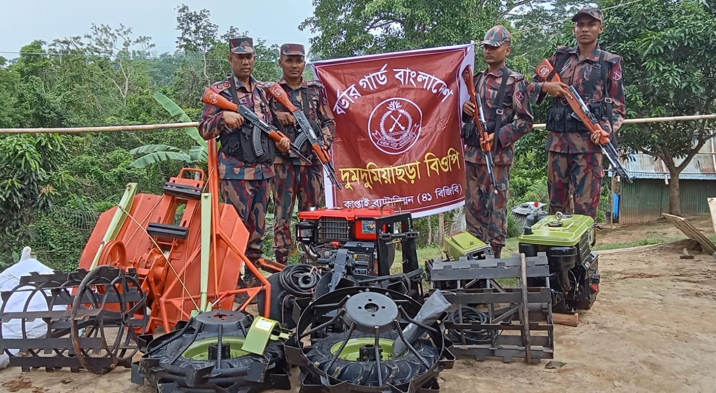 রাষ্ট্রীয় সম্পদ পাচার রোধে সীমান্তে বিজিবির সর্বোচ্চ সতর্কতা