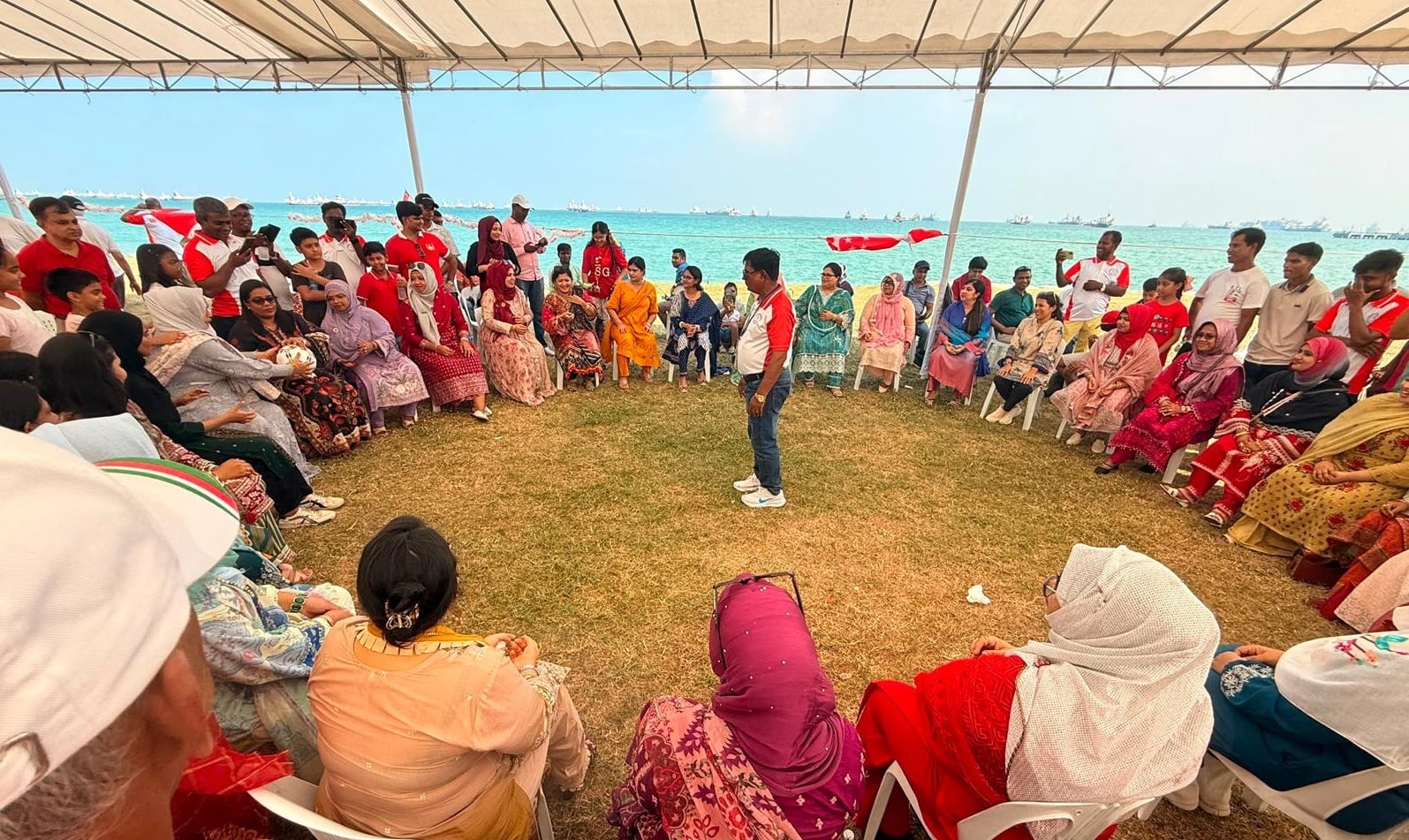 সিঙ্গাপুরে বাংলাদেশ সোসাইটির মেজবানে মাতলেন প্রবাসীরা