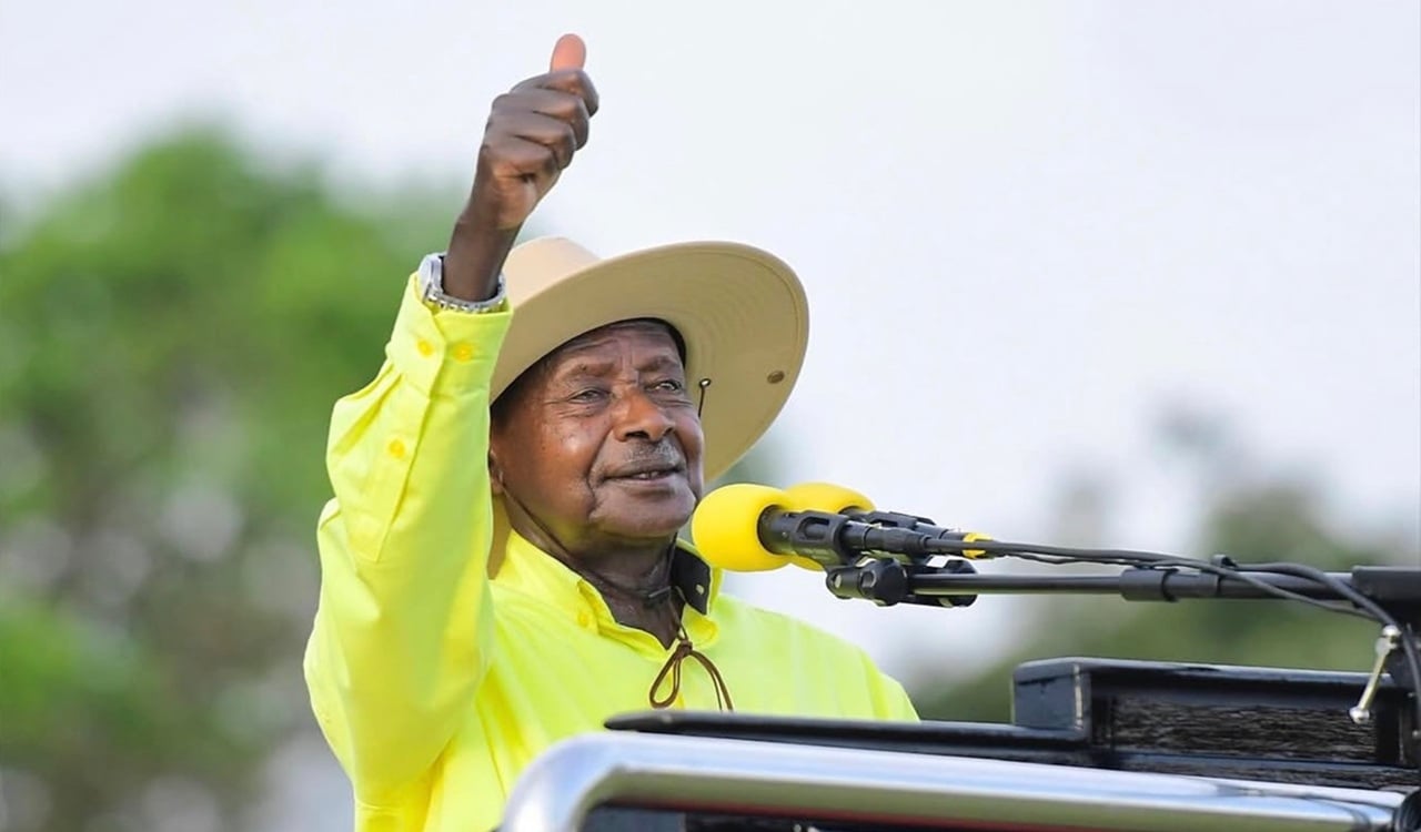 উগান্ডায় প্রেসিডেন্ট নির্বাচনে সপ্তমবারের মত মুসেভেনির জয়