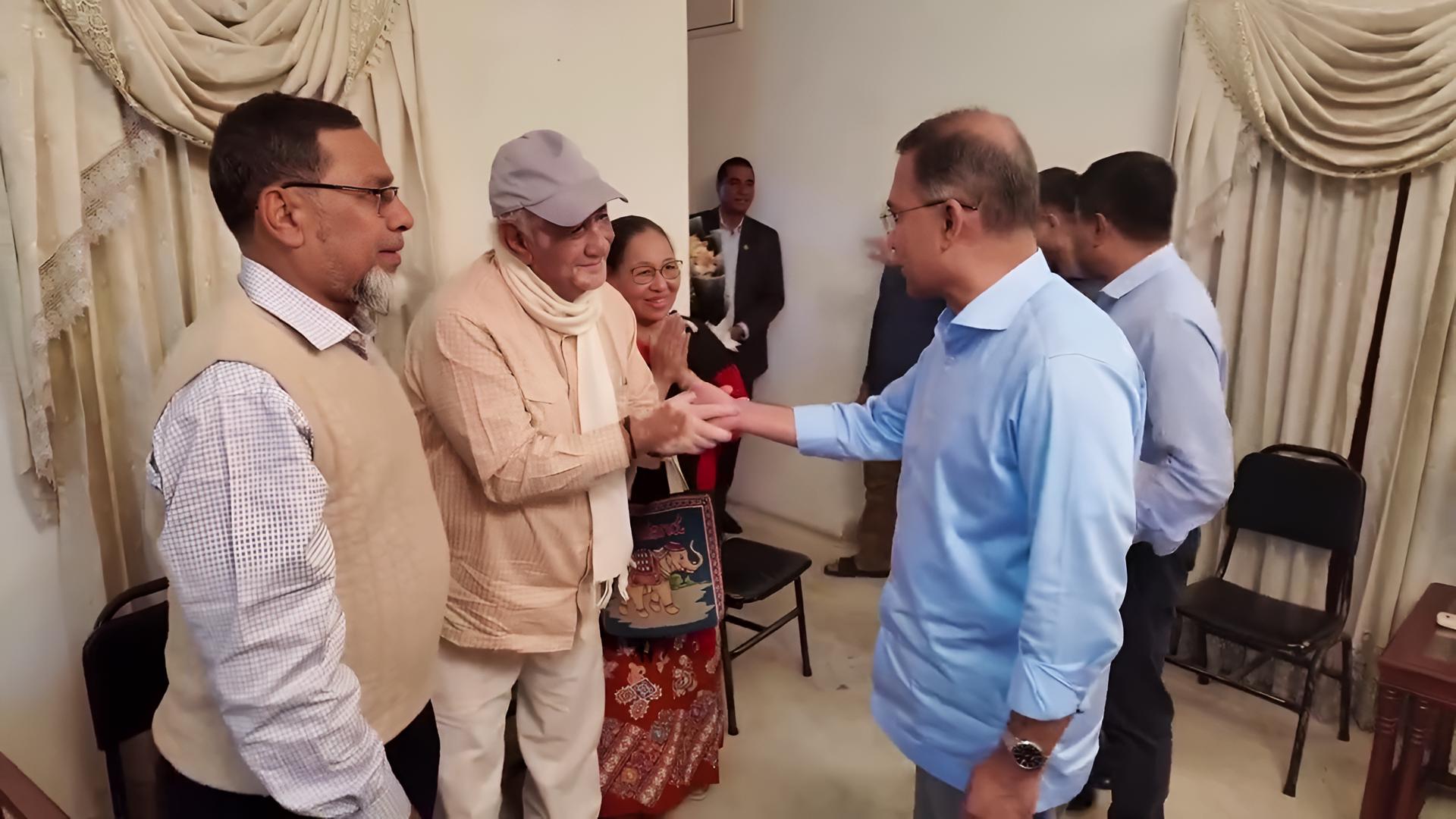 তারেক রহমানের সঙ্গে সাচিং প্রুর সাক্ষাৎ