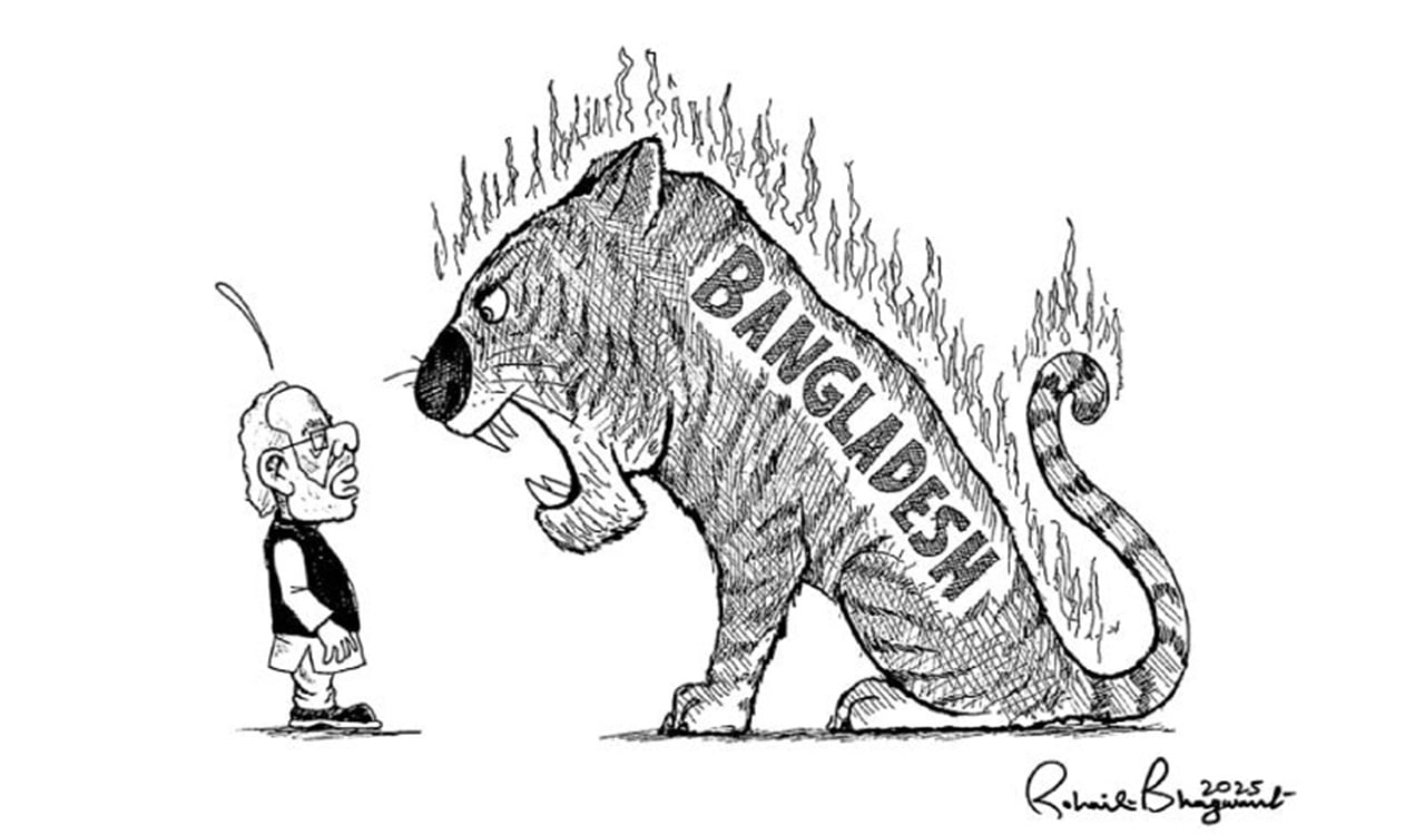 কার্টুনের মাধ্যমে মোদিকে যে বার্তা দিল পাকিস্তানের প্রভাবশালী গণমাধ্যম